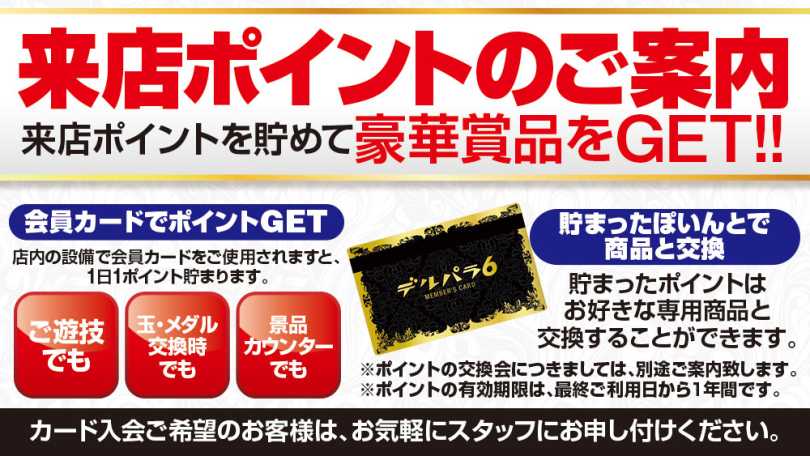 デルパラ6あきる野_ポイント貯め方